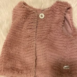 Calvin Klein Girls Pink Vest
